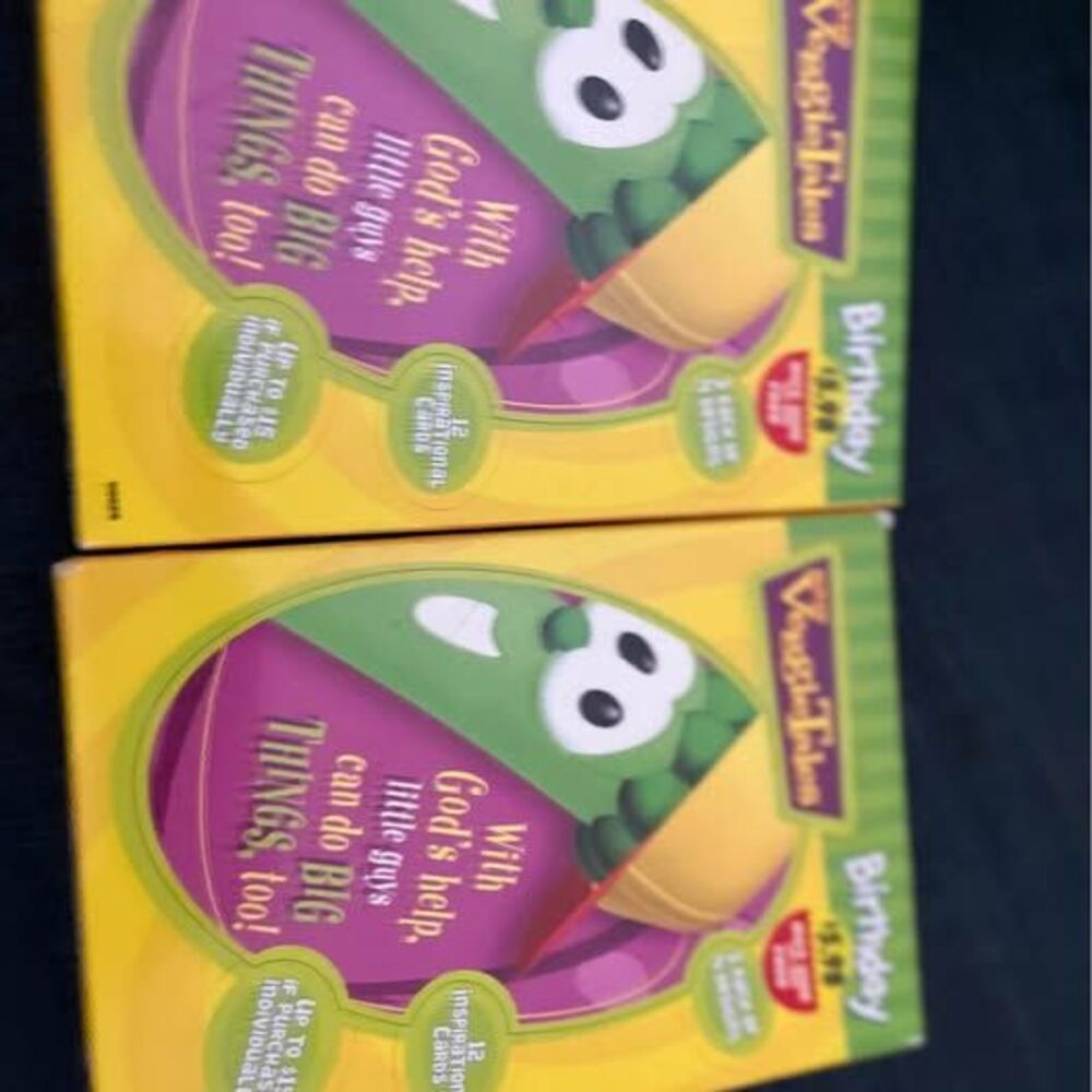 VeggieTales Inspirational Birthday Cards
